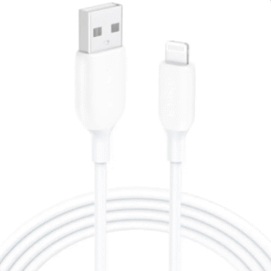 anker-iphonecable-A8812H21-WT-2 Anker Powerline+ II Lightning Cable 3ft (MFi Certified, Durable Braided USB-A to Lightning Cord, iPhone Charger Cable, White, Model A8812H21-WT)