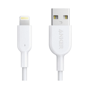 anker-iphonecable-A8812H21-WT-3 Anker Powerline+ II Lightning Cable 3ft (MFi Certified, Durable Braided USB-A to Lightning Cord, iPhone Charger Cable, White, Model A8812H21-WT)