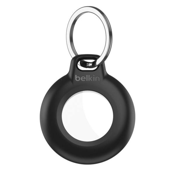 Belkin Waterproof Secure Holder for Apple AirTag with Key Ring ? Black | MSC013BTBK
