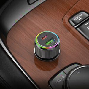 Hoco NZ14A 38W Dual Port Car Charger | USB-C PD + QC3.0 Fast Charging Adapter for iPhone & Android