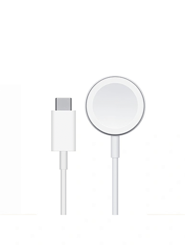 WIWU M9 Wireless Charger for Apple Watch ? Fast Magnetic USB-C Charging Cable ? White