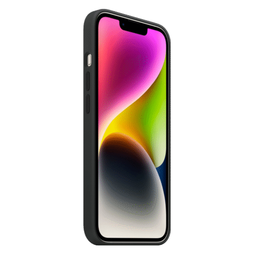 Apple iPhone 14 Plus Silicone Case with MagSafe ? Midnight Black Protective Cover MPT33