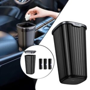 Hoco ZP12 Compact Car Trash Can Black