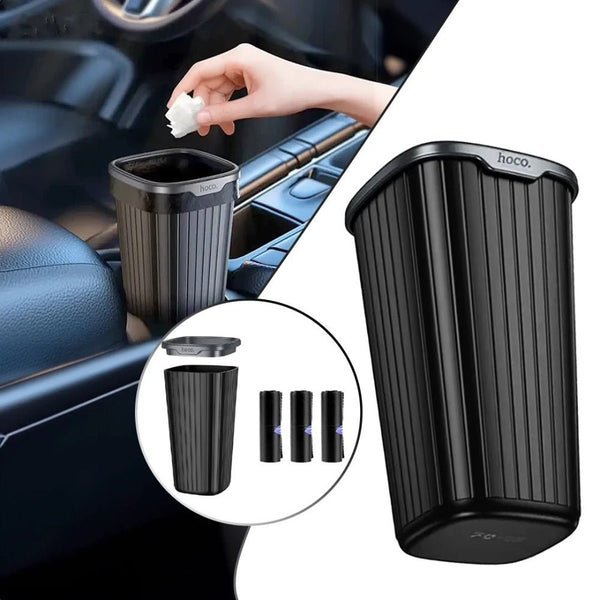 Hoco ZP12 Compact Car Trash Can Black