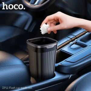 Hoco ZP12 Compact Car Trash Can Black