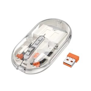 Hoco Magnetic Silent Transparent Mouse GM35 Transparent & Orange