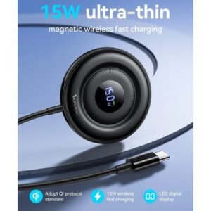 Hoco Magnetic Wireless Charger CW61 Black