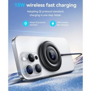 Hoco Magnetic Wireless Charger CW61 Black