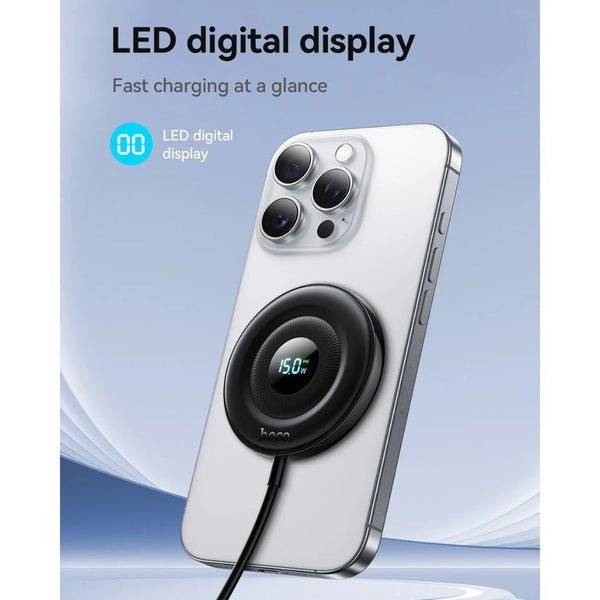Hoco Magnetic Wireless Charger CW61 Black