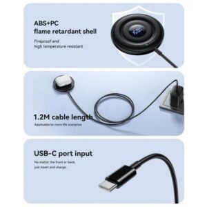 Hoco Magnetic Wireless Charger CW61 Black