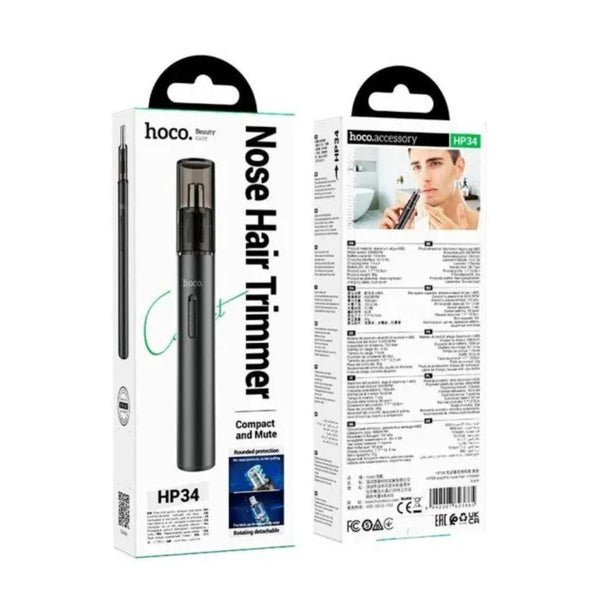 2025/11/1000339010.jpg Hoco Nose Hair Trimmer HP34 Black