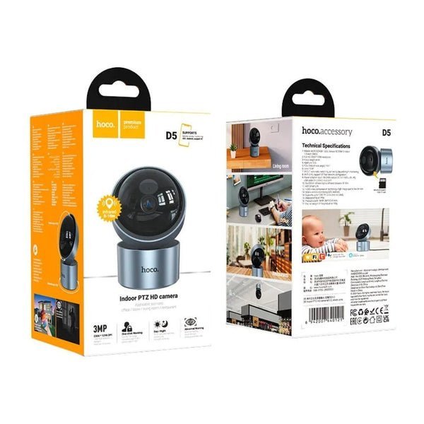 Hoco Indoor PTZ HD Camera D5 Silver