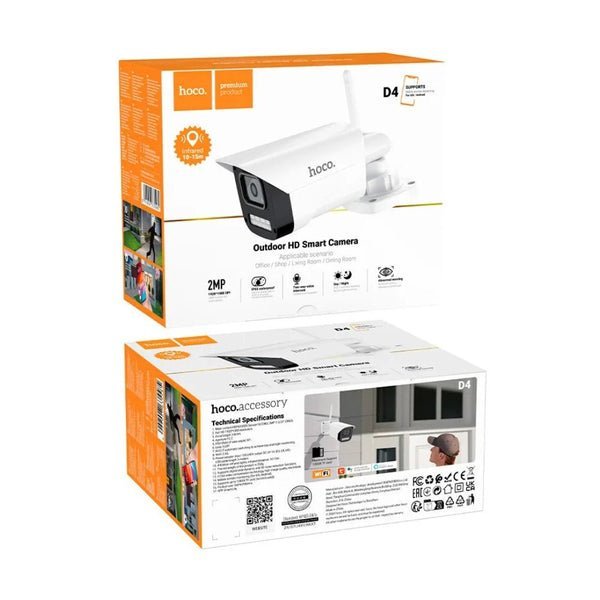 Hoco Outdoor HD Smart Camera D4 White