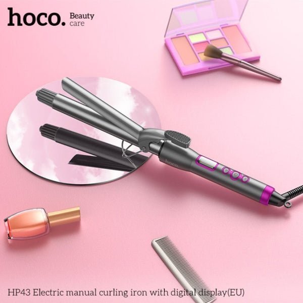 Hoco Electric Curling Iron with Digital Display HP43 Black