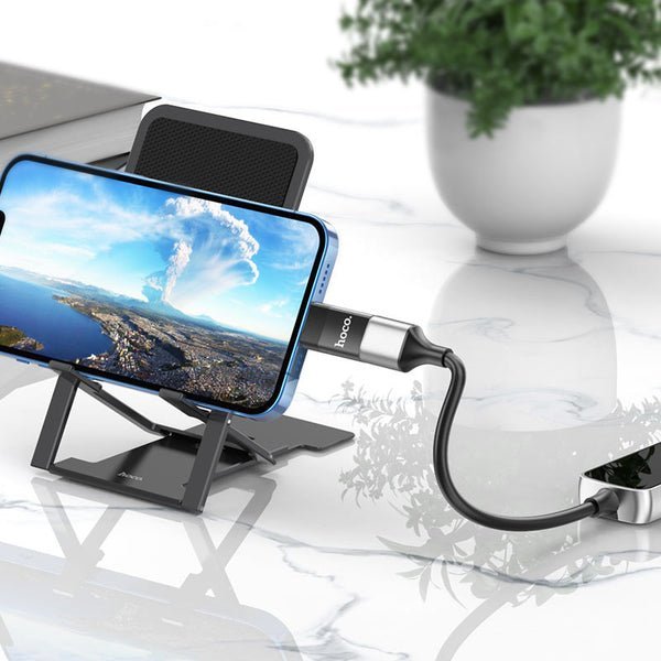 Hoco USB to Lightning Adapter UA17 Black