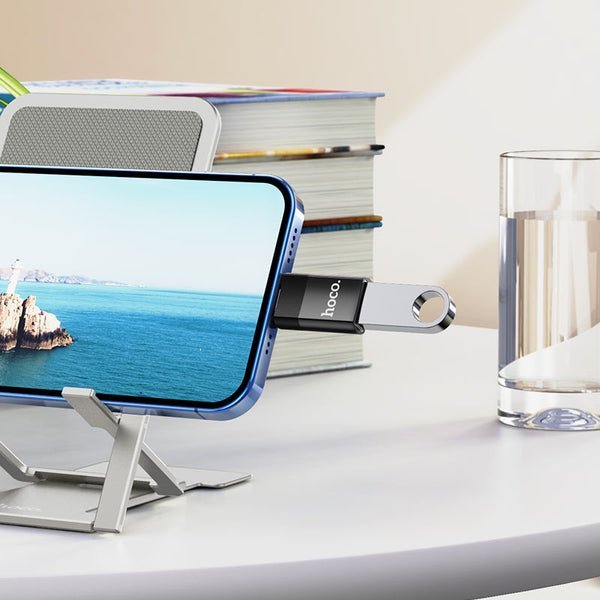 Hoco USB to Lightning Adapter UA17 Black