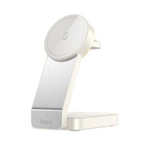 Hoco Folding Magnetic Wireless Charger CQ3 Milky White