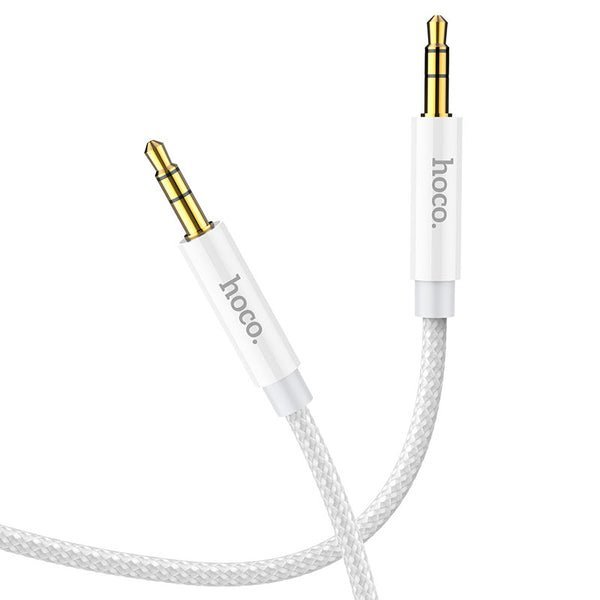 2025/11/1000339631.jpg Hoco Aux Audio Cable 1m UPA19 White