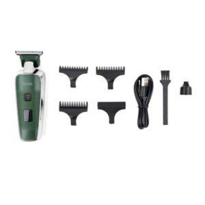 2025/11/1000339657.jpg Hoco Electric Hair Clipper HP23 Silver & Green