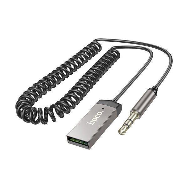 Hoco Car AUX Bluetooth Receiver E78 Black