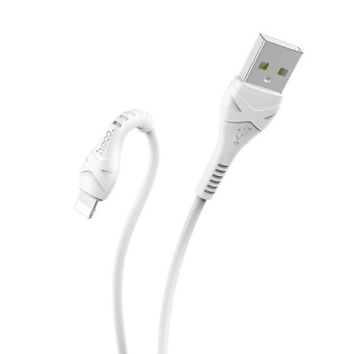 Hoco X37 PVC Lightning Cable White