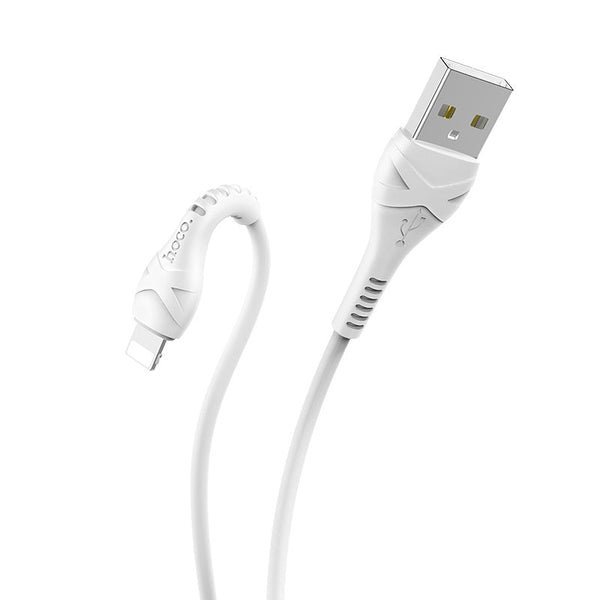 Hoco X37 PVC Lightning Cable White