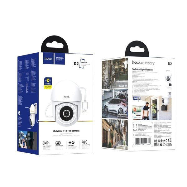 Hoco D2 Outdoor PTZ HD Camera White