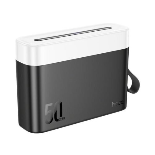 Hoco Power Bank 50000mAh PD20W with Light J94A Black