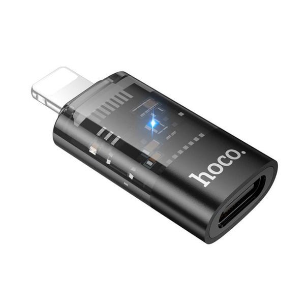 Hoco OTG Adapter Lightning to USB-C UA36A Black