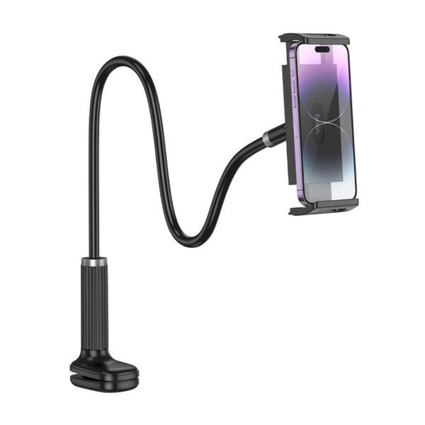 2025/12/1000344204.jpg Hoco Clip-On Lazy Stand for Tablets and Phones HD10 Black