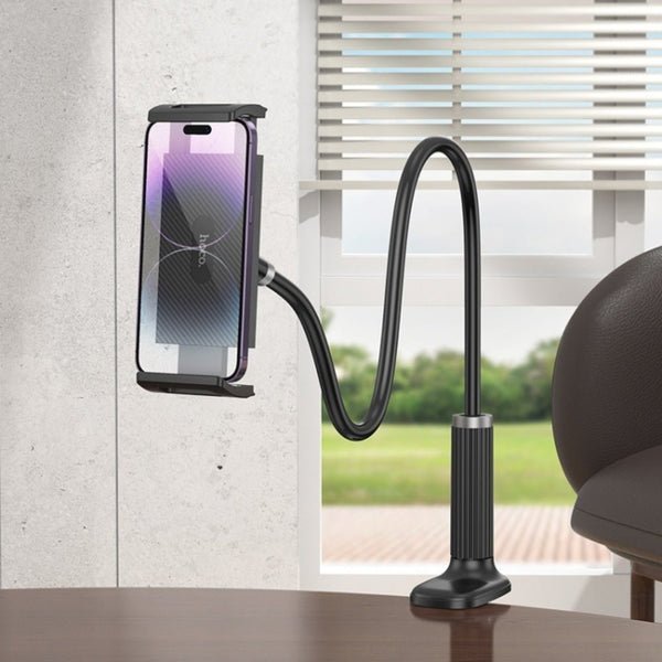 2025/12/1000344206.jpg Hoco Clip-On Lazy Stand for Tablets and Phones HD10 Black