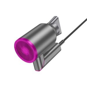 Hoco Hot and Cold Air Foldable Hair Dryer HP13 Plus Gray & Pink