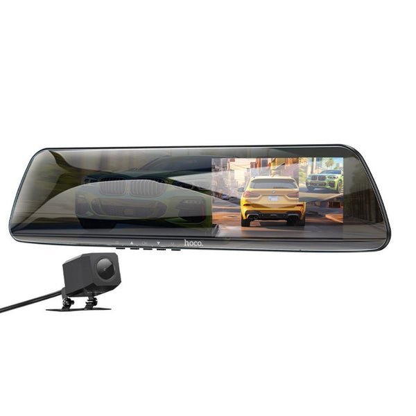 2025/12/1000344592.jpg Hoco Dash Cam Dual Channel Driving Recorder DV4 Black