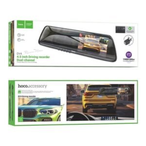2025/12/1000344599.jpg Hoco Dash Cam Dual Channel Driving Recorder DV4 Black