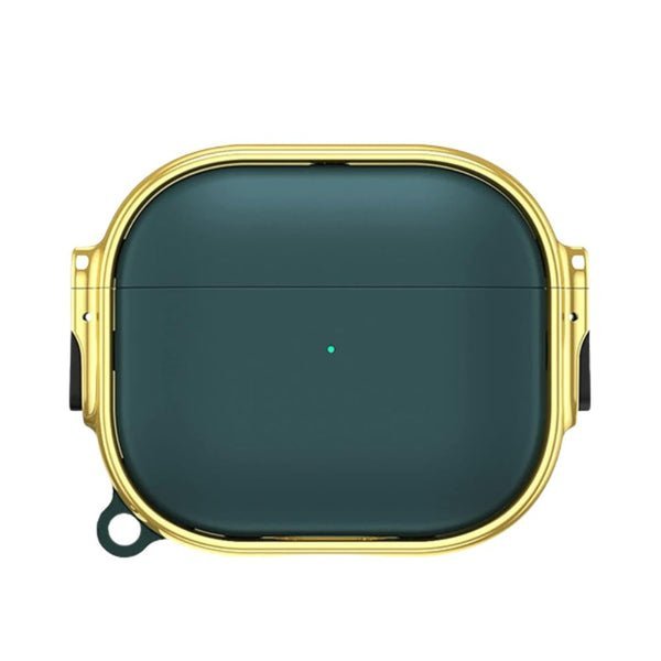 Coteci Protective Heavy Armor Case for Apple AirPods Pro 3 Gold & Green