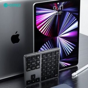Coteci 35 Key Numeric Wireless Keypad Gray