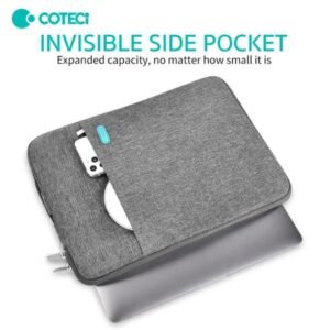 Coteci Notebook Liner Sleeve Bag for 13-inch Laptop Gray