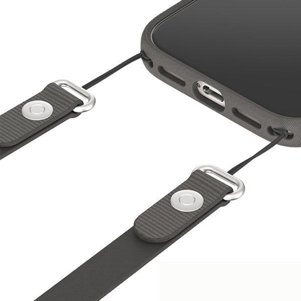 Coteci Magnetic Crossbody Lanyard Strap for iPhone Black