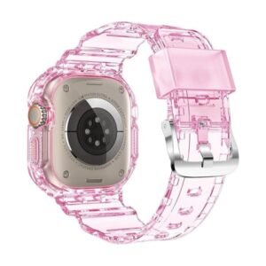 Coteci Integrated Case Strap for Apple Watch Ultra Pink