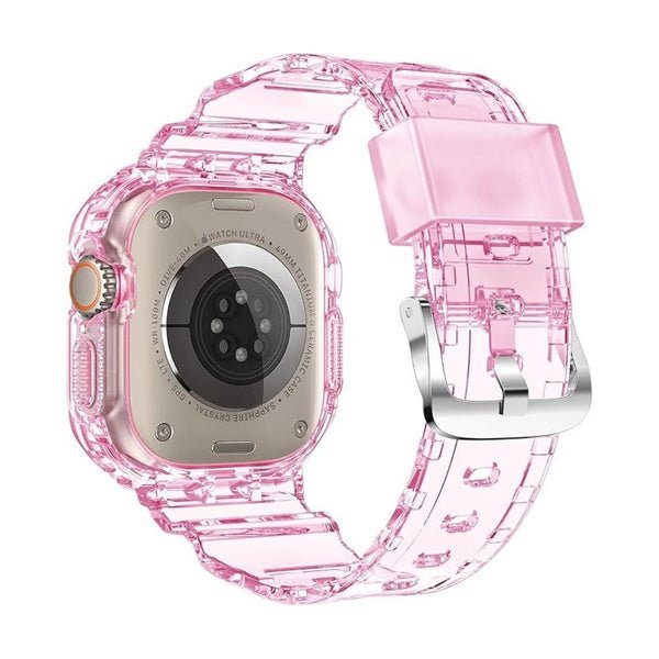 Coteci Integrated Case Strap for Apple Watch Ultra Pink