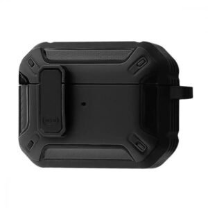 Coteci Protective Heavy Armor Case for Apple AirPods Pro 3 Black