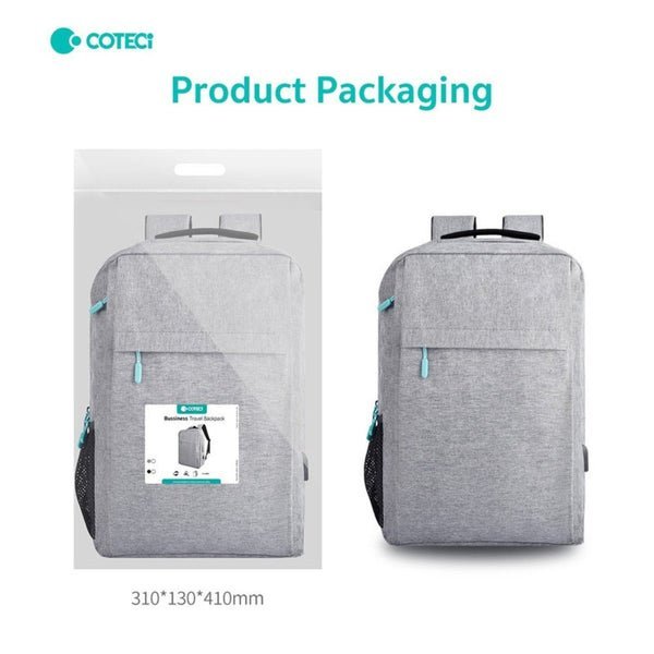 Coteci Business Travel Backpack Gray