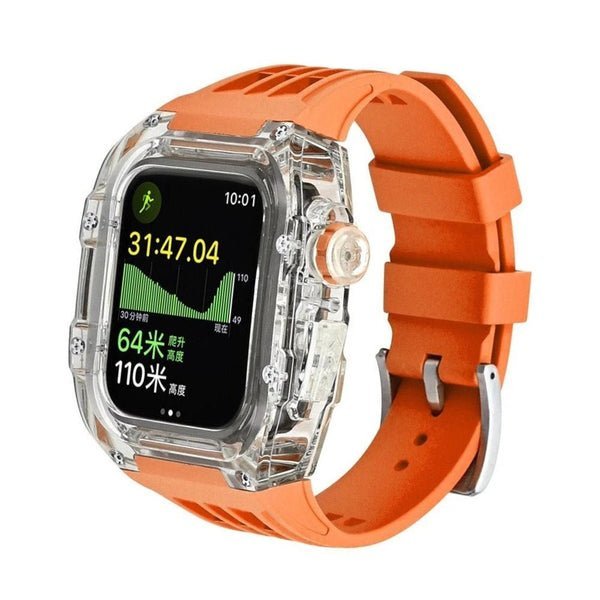 Coteci Mod Kit Case Strap for Apple Watch Ultra Orange