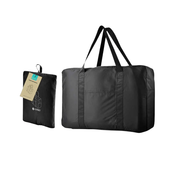 Coteci Foldable Luggage Bag Horizontal Type Black