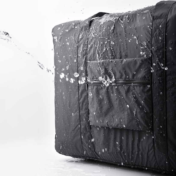 Coteci Foldable Luggage Bag Horizontal Type Black