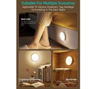 Coteci Motion Sensor LED Night Light White