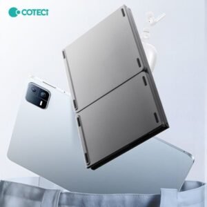 Coteci 63 Key Tri-fold Touchpad Keyboard Gray