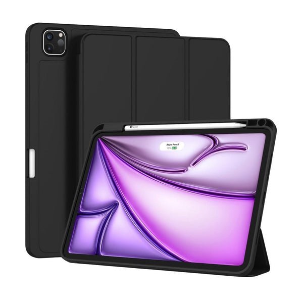 Coteci Tri-fold Pen Slot case for iPad Pro 12.9 Black
