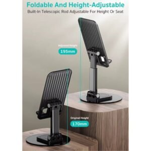 2025/12/1000351317.jpg Coteci Rotatable & Foldable Carbon Steel Stand Black