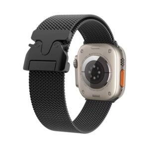 Coteci Milanese Band for Apple Watch 42 44 45 46 49mm Black